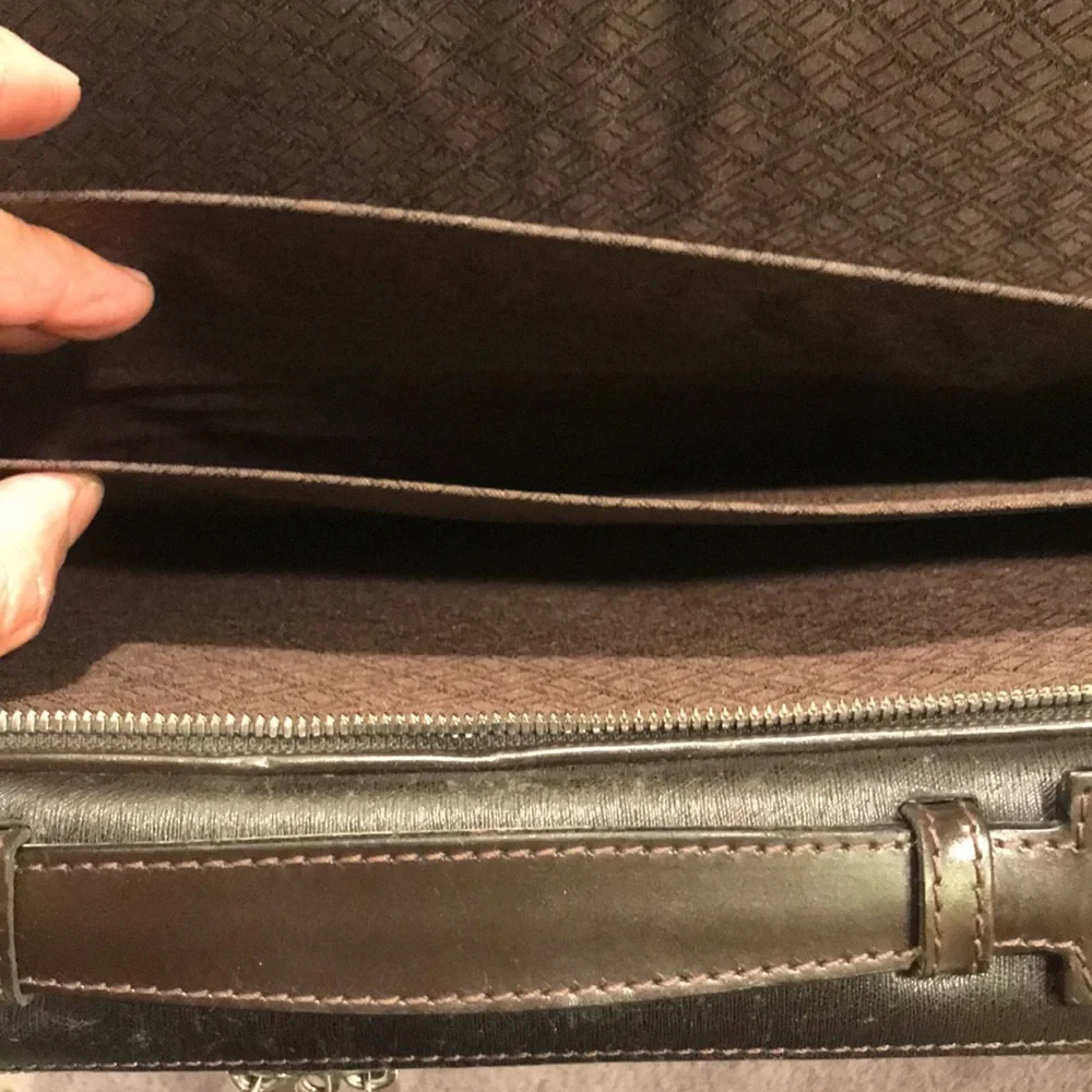 Dunhill document travel used zipped case